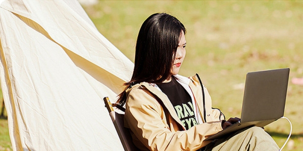 Can the outdoor high-power portable charging station be used in a RV?