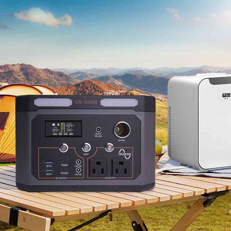 How much power is needed for outdoor live broadcast portable power station