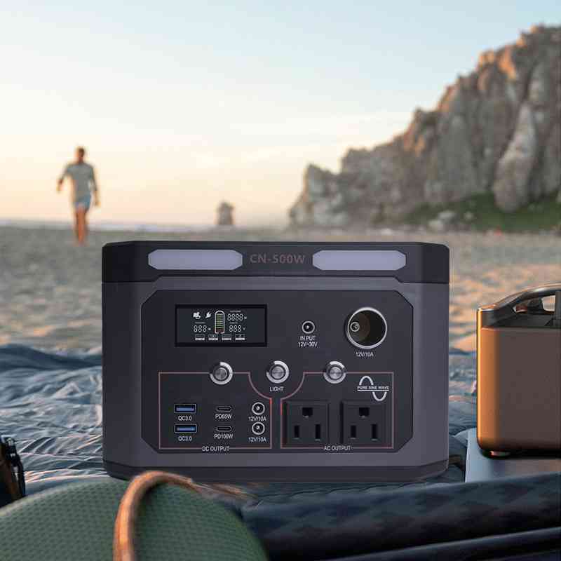 Self-driving tour and field camping standard configuration - power station