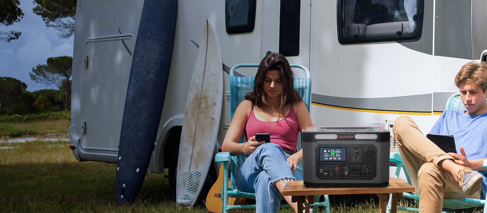 Comparison between portable power station and generator Partastar