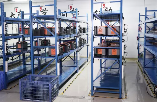 Outdoor power station testing