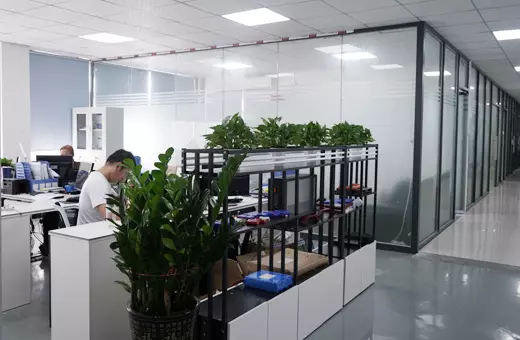 Comfortable office for staff