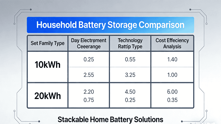 10kWh or 20kWh? Calculate Home Energy Storage Capacity & Avoid Waste or Shortage